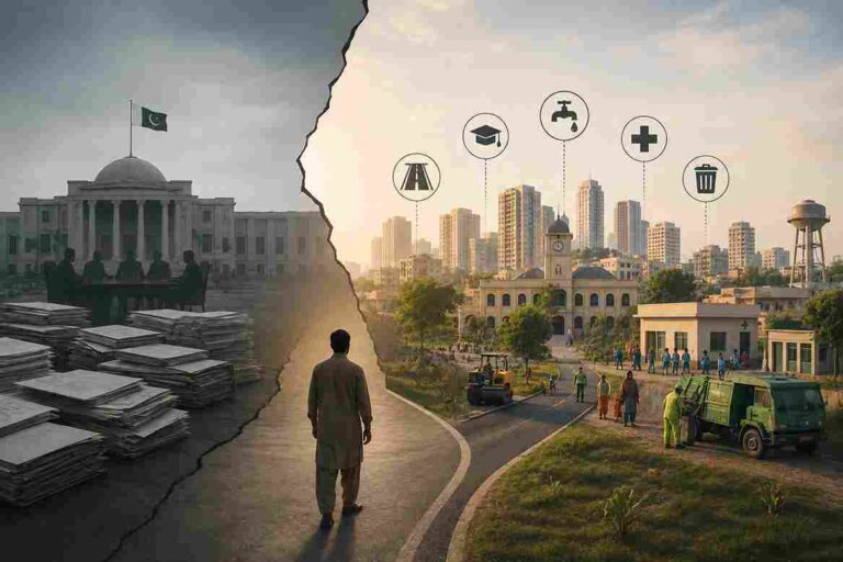 Gap between state institutions and local communities in Pakista