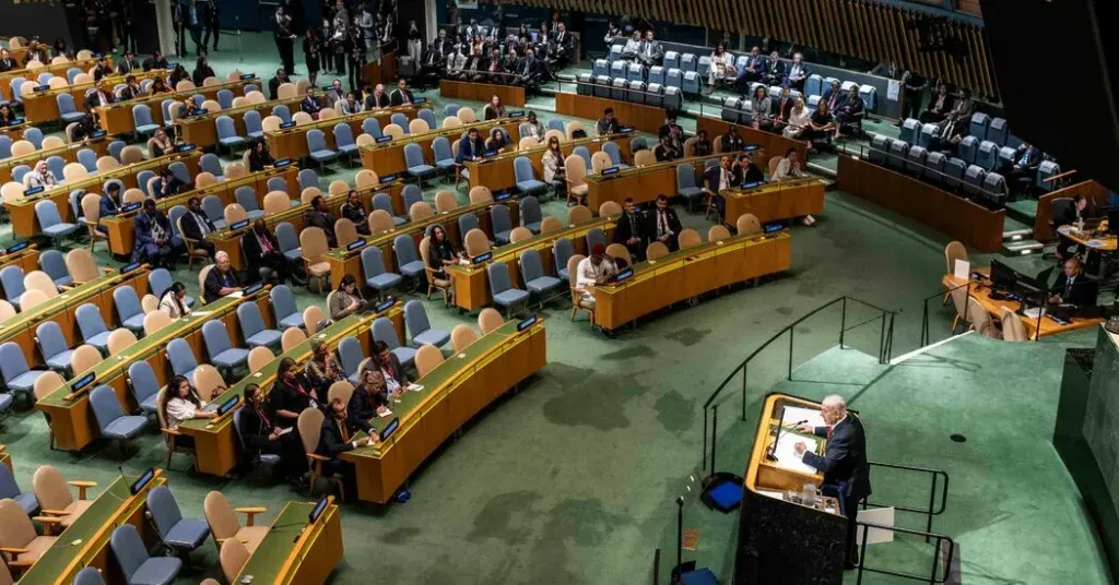 NETANYAHU FACES MASS WALKOUT